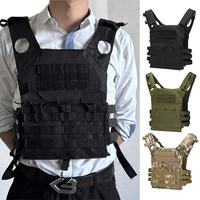 Nylon Tactical Vest Body Armor Hunting Carrier Airsoft Accessories Combat MOLLE Camo Vests