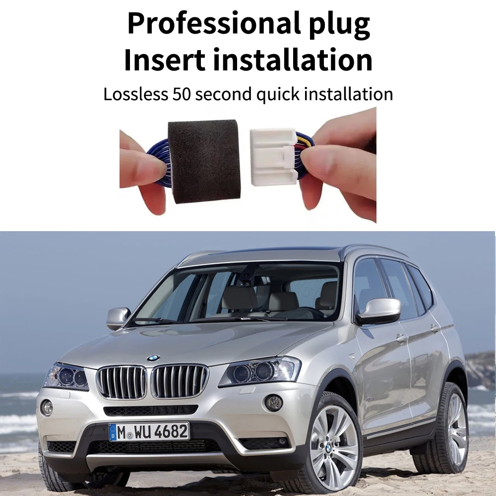 For BMW X3 F25 2011 2012 2013 2014 HD Night Vision Dual Lens Memory Card Front And Rear Camera Driving Recorder NEW Accessories