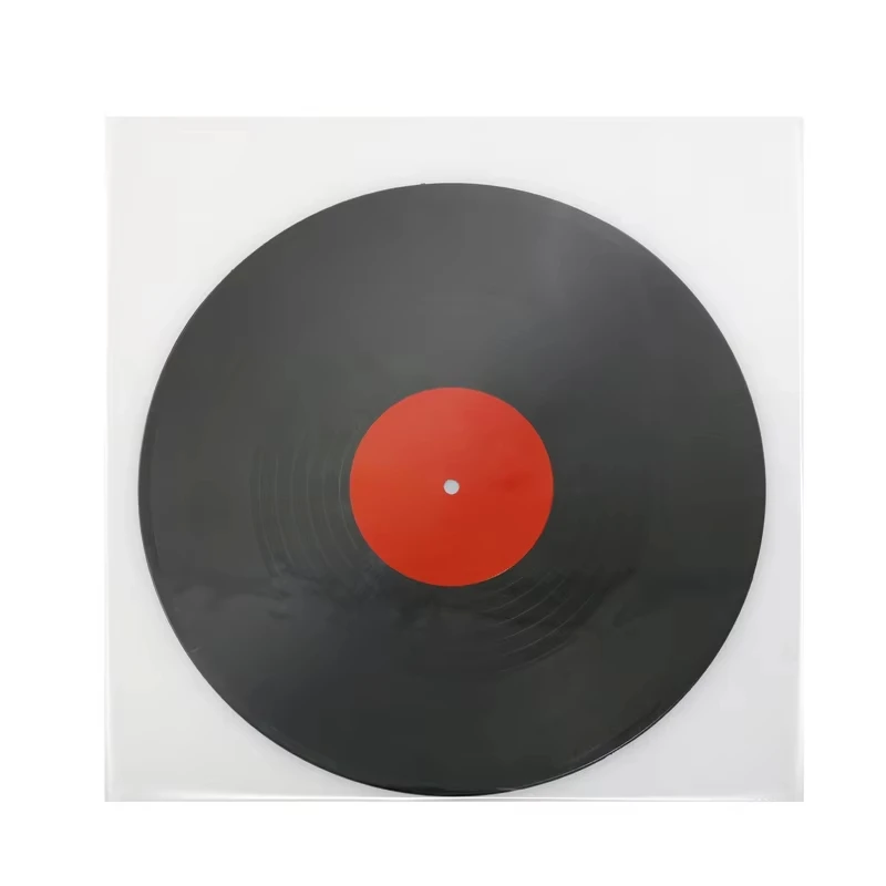 Obrázek 6: 50ks OPP gel nahrávka ochranný rukáv pro gramofon hráč LP vinyle zaznamenat sebe lepidlo anály brašna 1inch 32.3cm*32cm