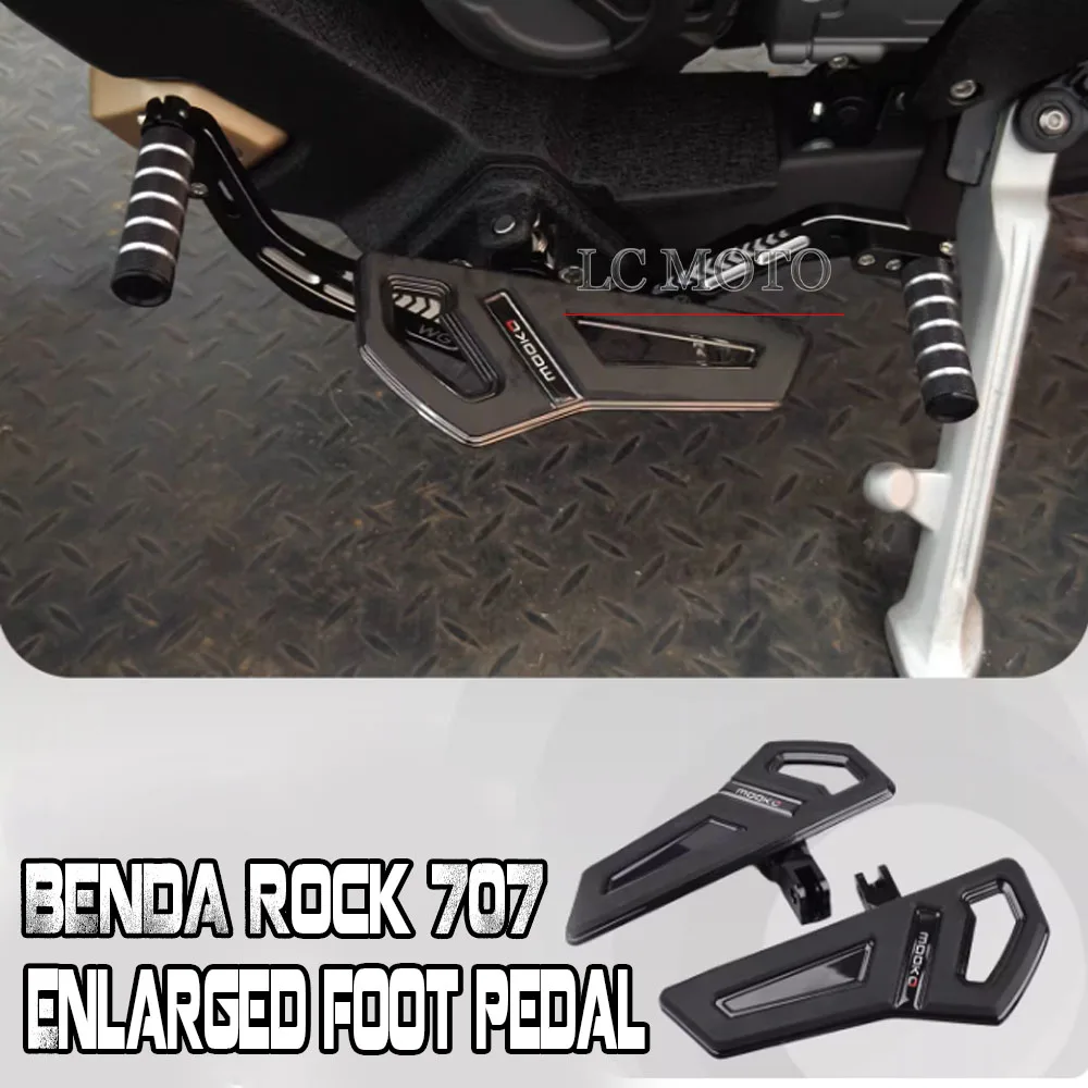

For BENDA Rock 707 Rock707 Motorcycle Gear Shifter Enlarged Foot Pedal CNC Gear Shift Lever Foot Pedal Modification Accessories