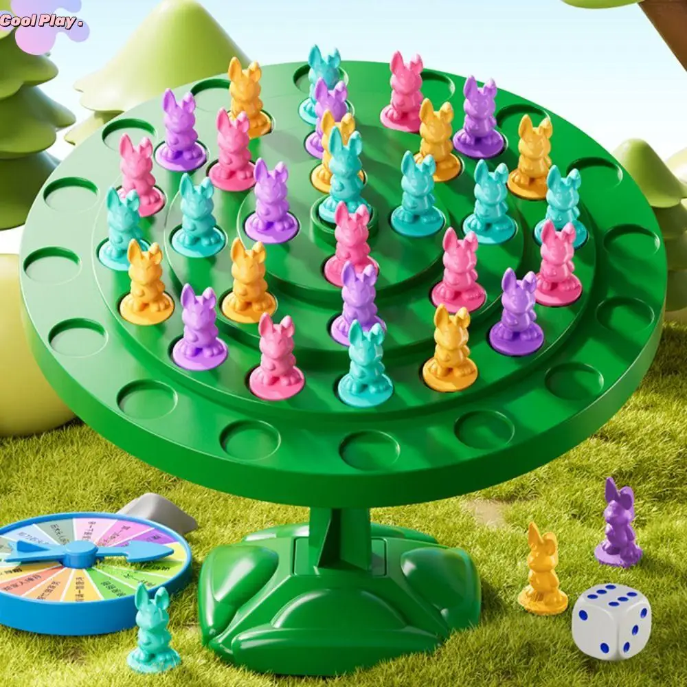 

Astronaut Astronaut Balance Tree Game Rabbit Frog Stackable Balance Tree Toy Interactive Montessori Rabbit Balance Tree Toy