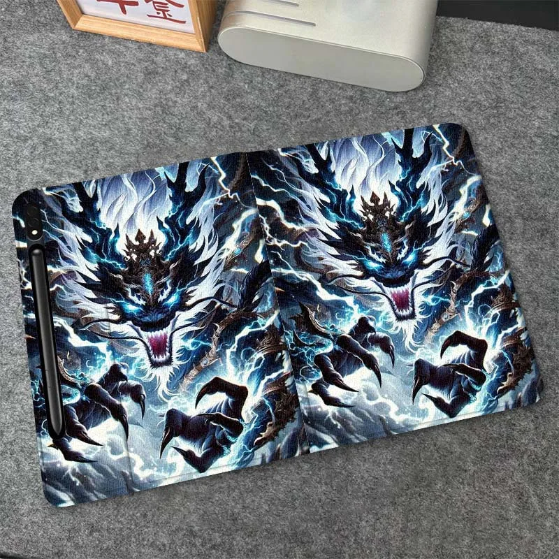 

Чехол для планшета Thunder Dragon Lightning Roar для Samsung Galaxy Tab S6 S8 S9 S10 Lite FE 10,4 11 дюймов 2022 2024