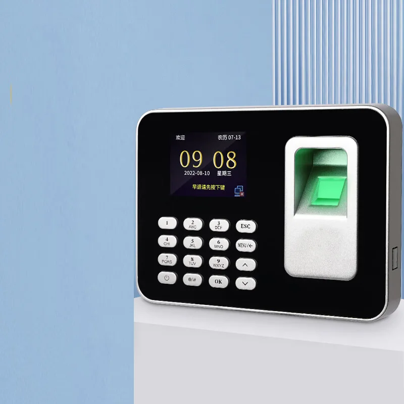 

K300A Fingerprint Attendance Machine Check-in Machine English Fingerprint Attendance Machine Multi-language Optional