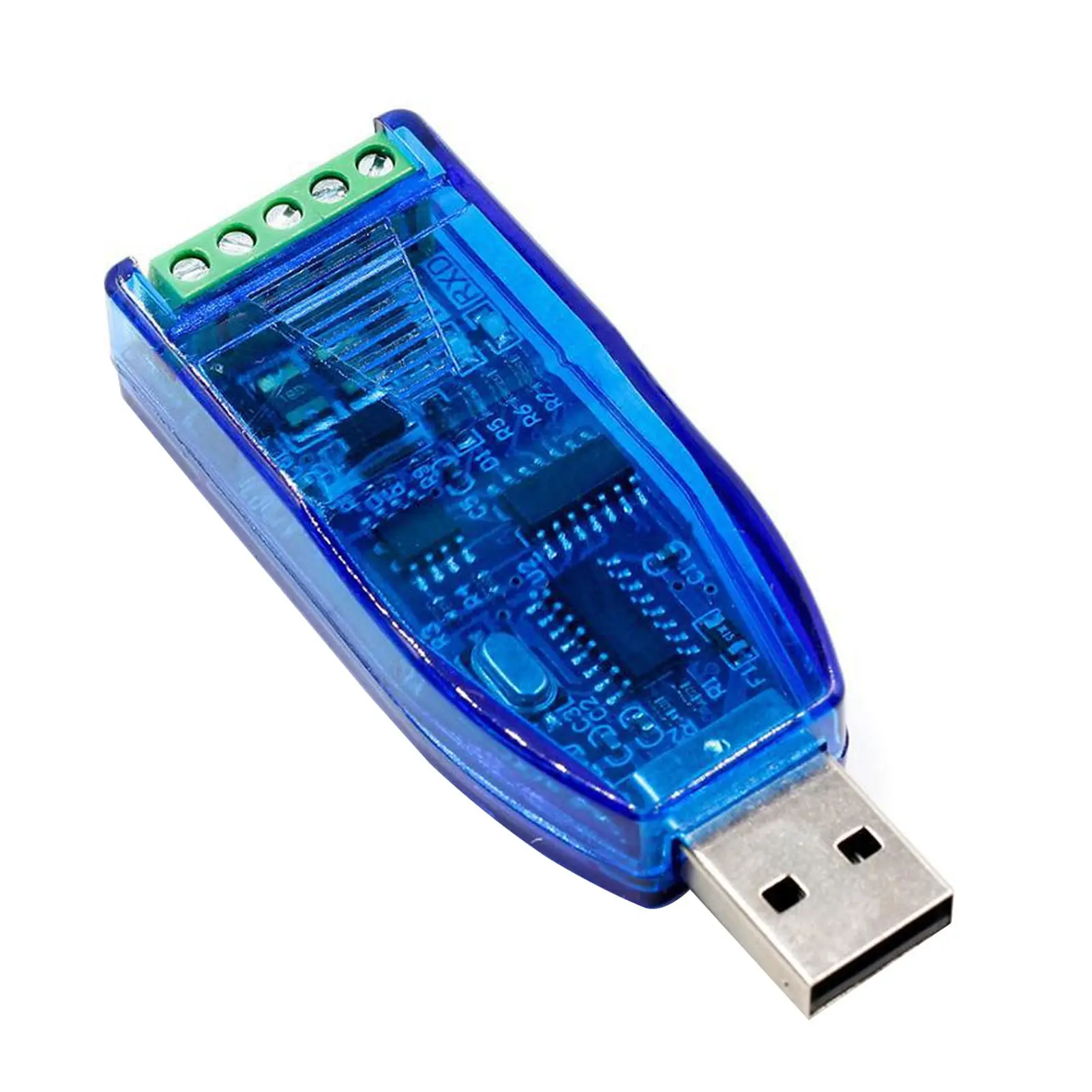 อุตสาหกรรม USB RS485 422 Converter อัพเกรดป้องกัน RS485 Converter ความเข้ากันได้ V2.0มาตรฐาน RS-485 A ขายร้อน