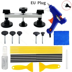 New Car Dent Repair Tool EU Plug Glue Gun Hand Tools  Kit Auto Paintless Body Hail Damage Fix Bridge Pulling Dent Adhesive Glue