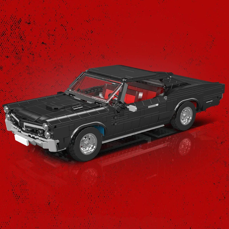 

Mold King 1563 шт. 10199 Автомобильные игрушки MOC Muscle Car Building Block в сборе Oldtime Автомобильный набор кирпичей Детские подарки