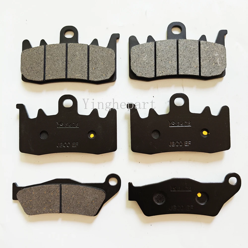 Motorcycle Front Rear Brake Pads For BMW R1200 R1200 R nine T 2014 2015-2023 S1000XR 2014-2016 2017 2018 2019 R 1200 S 1000XR