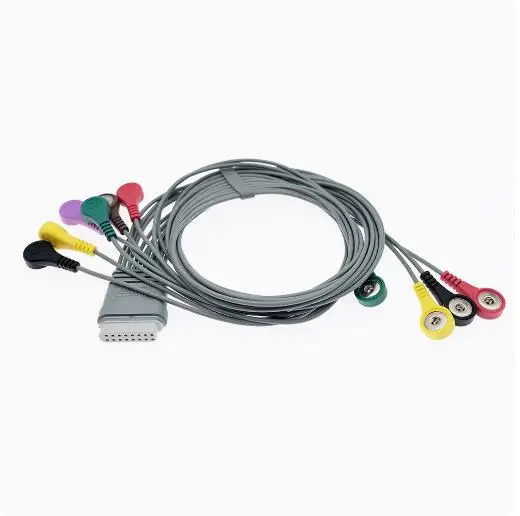 SE-2003 SE-2012 Dynamic electrocardiogram lead wire 16 pin 10 lead compatible with EDAN Nippon Paint SE-2003 SE-2012 workstation
