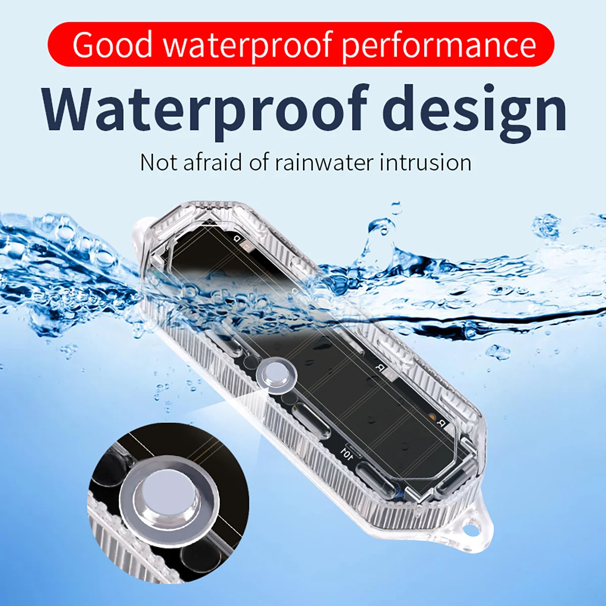 Lumière centrale de chargement solaire pour voiture, Vibration, conduite de nuit, Anti-Collision, moto, véhicule électrique, voyant d'avertissement clignotant