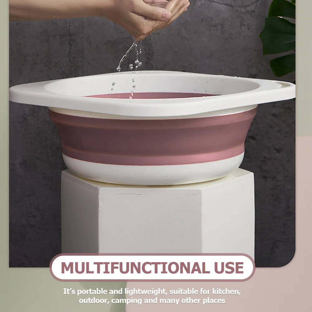 

Складная раковина для ванной, кухни, дома, портативная складная мойка для мытья овощей, рук, ног, для стирки, кемпинга