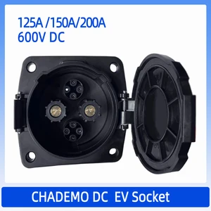 CHDJIAN-EV DC Charger Connector, CCS COMBO, 125A/150A/200A, 600V 8 Main Sales Chademo CCS - №3