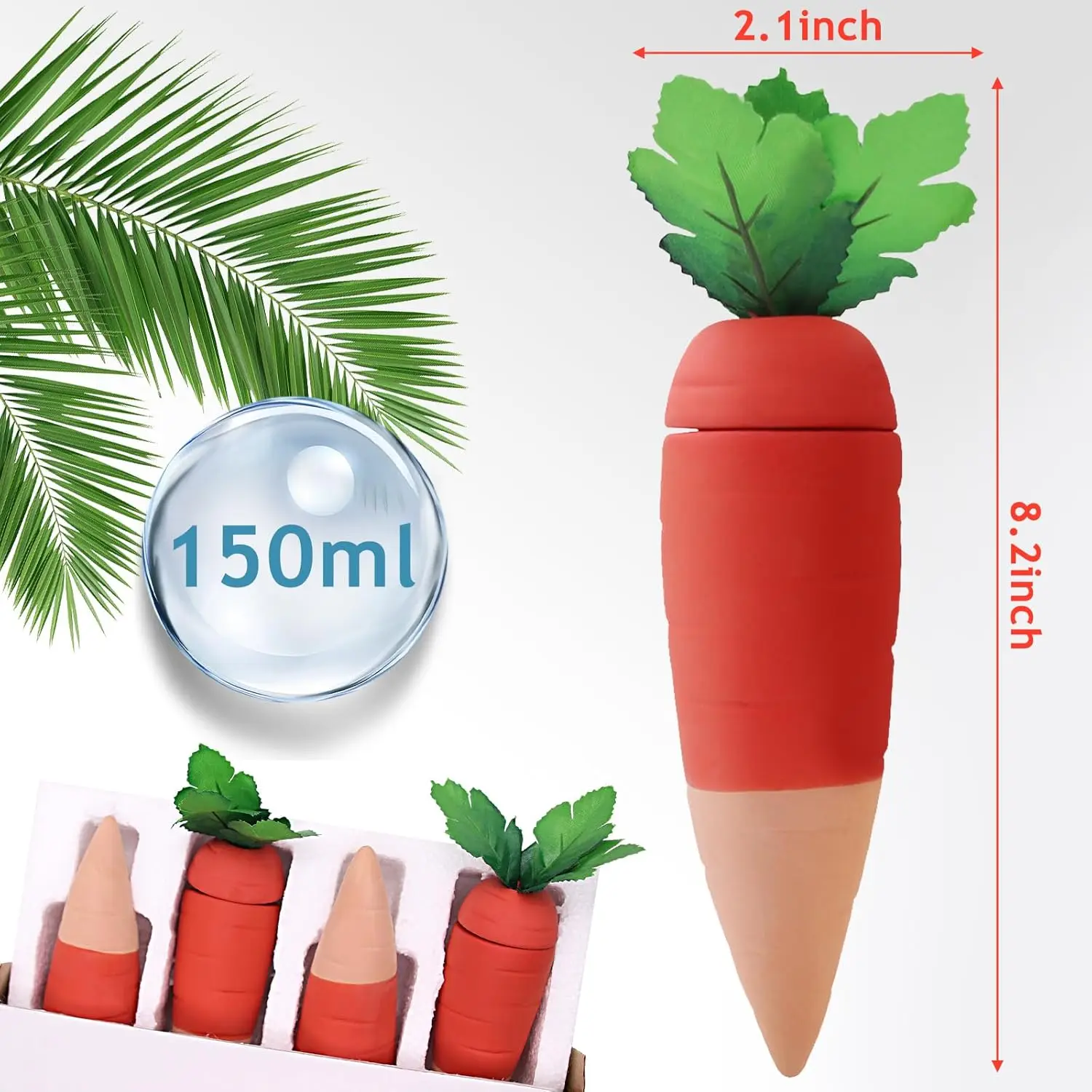 Terracotta Watering Spikes - Automatic Self-Watering Stakes,Vacation Plant Waterer, Perfect for Indoor & Outdoor Plants