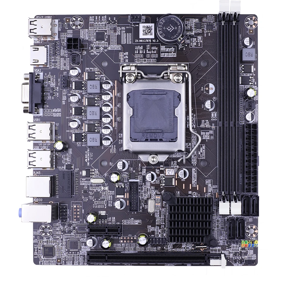 H61 Moederbord Lga 1155 DDR3 Geheugen 16Gb Micro-Atx Desktop Mainbord Voor LGA1155 Socket Intel Core I3 I5 i7 Xeon Cpu