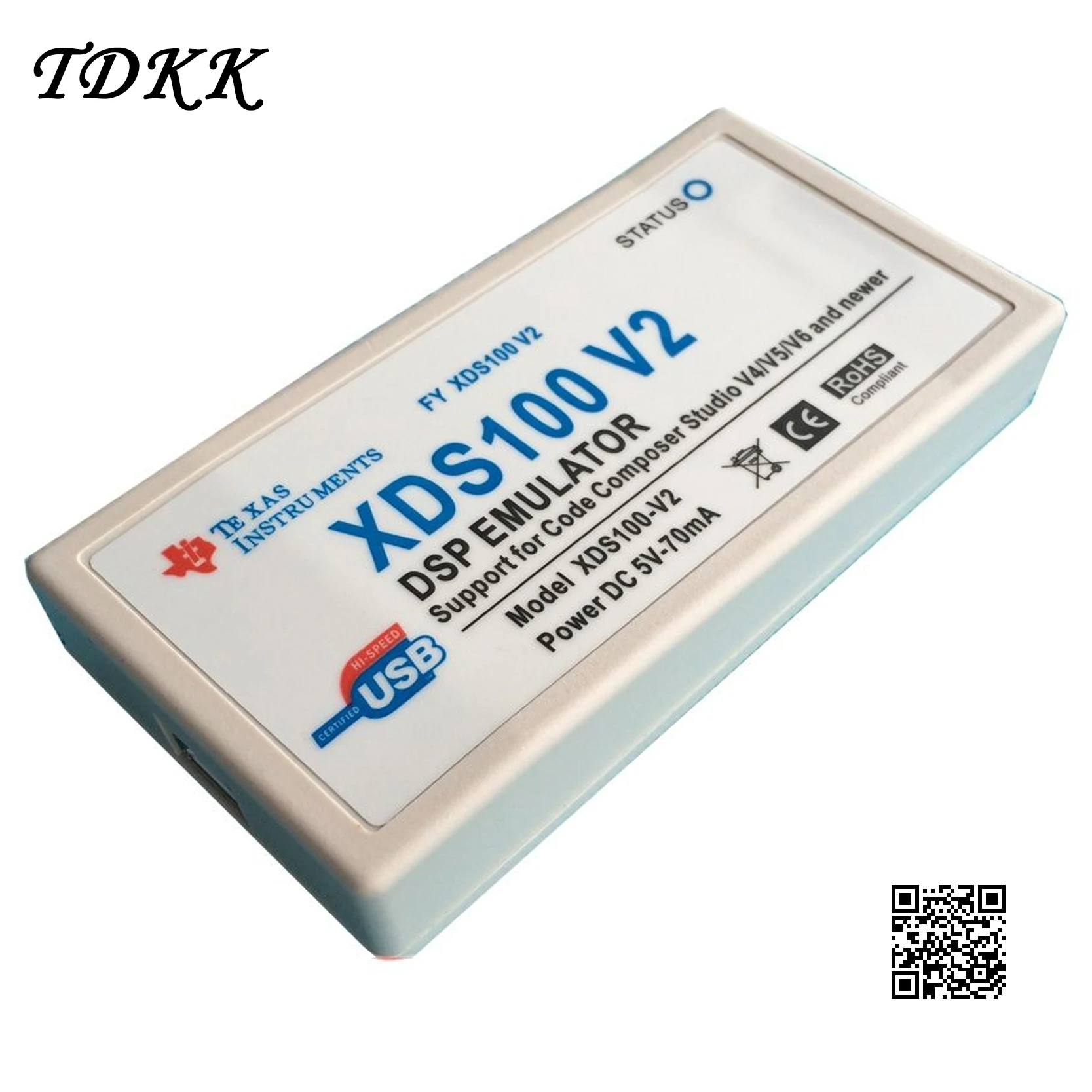 

XDS100V2/XDS100V3 DSP Emulator Supports TI DSP/ARM CCS4~V10 with Isolation