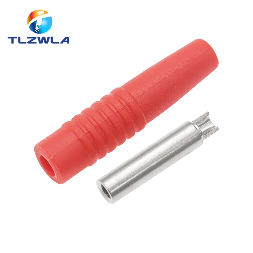 5PCS 2MM Banana Plug Female Socket Test Plug Terminal Electrical Wire Connector