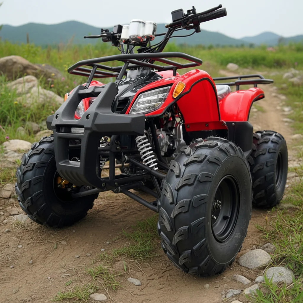 

125cc Automatic Chain Drive Quad Bike ATV for Adults 4 Wheeler