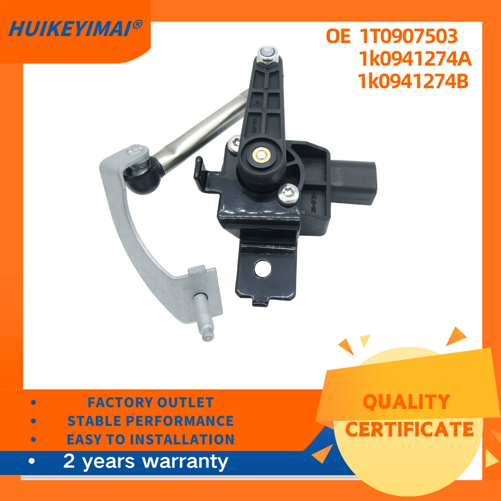 1T 0907503   1k 0941274 Un 1k 0941274 B Sensor de nivel de suspensión de altura delantera izquierda derecha de 4 pines para Audi A6 C6 S6 RS6