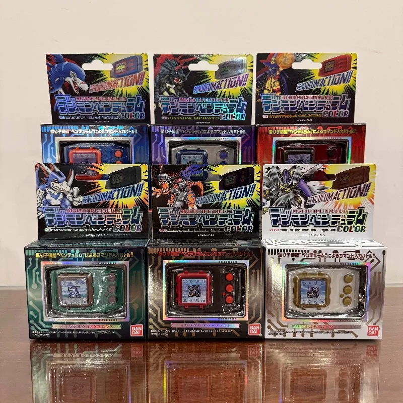New In Stock Original BANDAI PB Digimon Adventure DIGIVICE VirusMachine Color Screen 25th Anniversar Anime Action Figure Toys