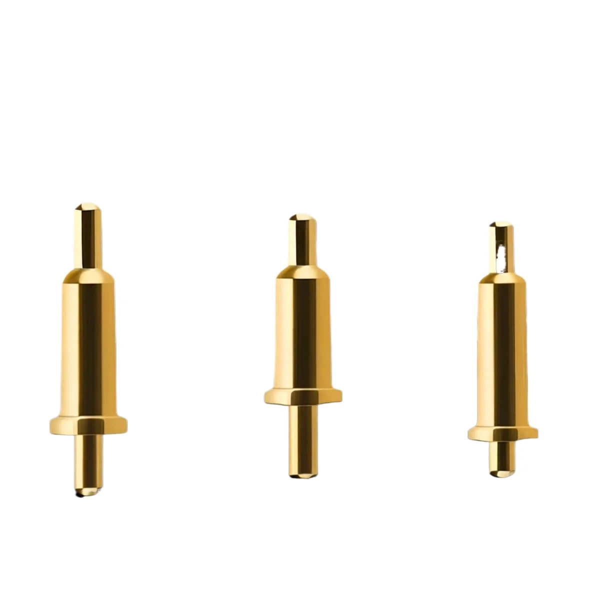 Pogopin Plug-in Type Needle SMT Antenna Contact Probe Gold-plated High-current Test Needle Retractable Spring