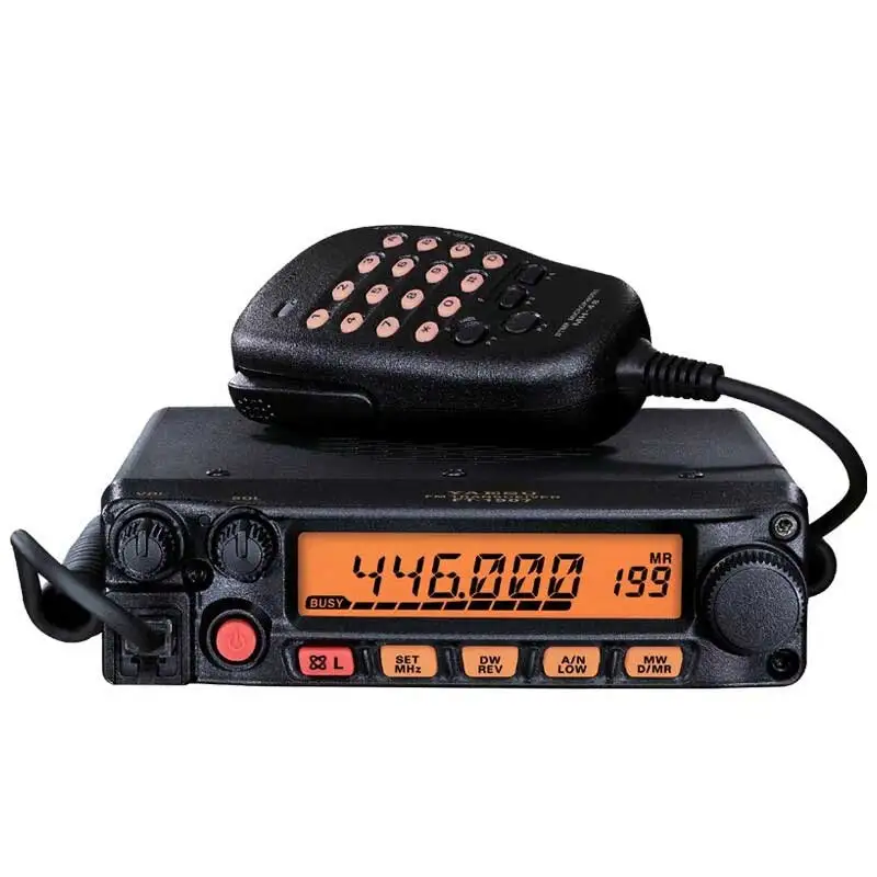 Wireless two-way Walkie-Talkie Car radio YAESU FT-1907R 55W Walkie-Talkie Car radio FT1907R