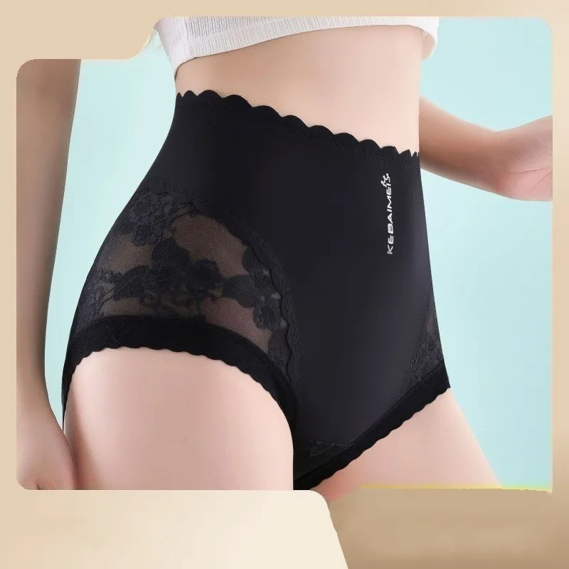 Women\'s Lace Panties High waist Large size boyshorts for weight 100kg Sexy briefs Ladies Underwear