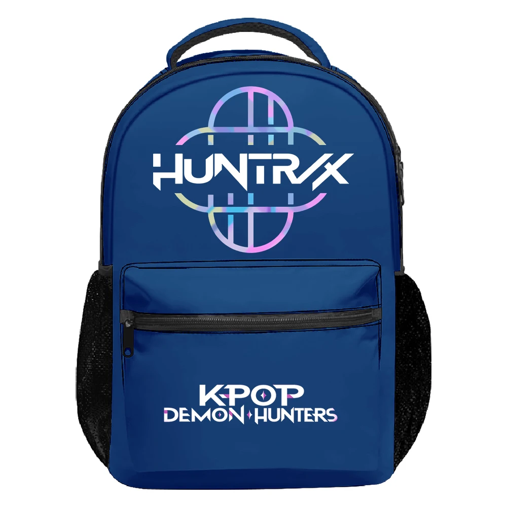 

KPop Demon Hunters Huntrix рюкзак с логотипом для женщин и мужчин рюкзак унисекс дорожная сумка рюкзак повседневный рюкзак 3D сумка