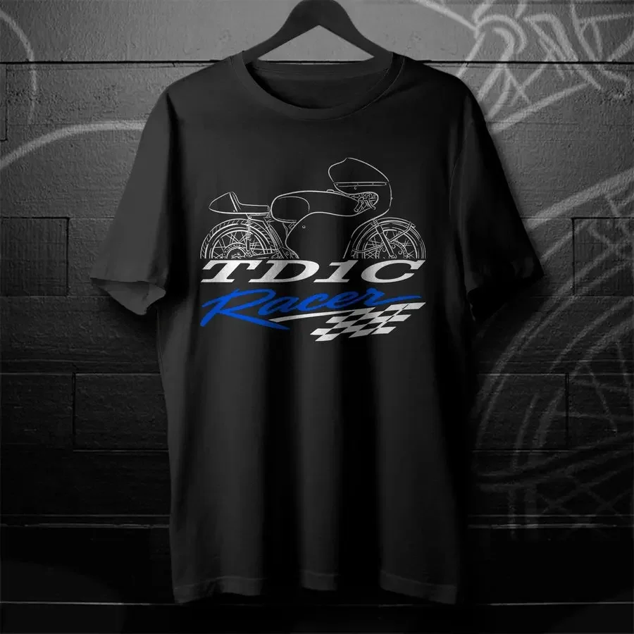 870 Giappone Y Motorcyle TD1 TD2 TD3 25LC Tee T Shirt Da Uomo Rider Top Per I Fan Racing Gift-image