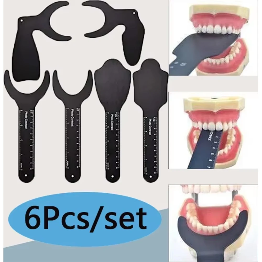 

Набор фонов для сравнения стоматологических фотографий, 6 шт., высокотемпературная стерилизация, масштабная отметка, набор ортодонтических инструментов для прецизионной стоматологии
