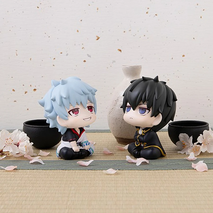 10 سنتيمتر جينتاما أنيمي الشكل انظر ساكاتا جينتوكي عمل الشكل Q نسخة هيجيكاتا توشيرو تمثال بولي كلوريد الفينيل جمع نموذج اللعب #3