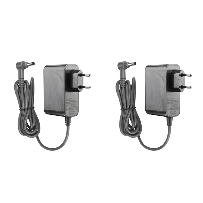 Cargador de BAAM-2X para aspiradora Dyson V10 V11 V15 SV12, reemplazo de línea de carga, adaptador de corriente de batería, 30,45 V/1100Ma, enchufe europeo