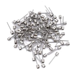 100Pcs / 1Pack Sports Ball Inflating Pump Needle For Football Basketball Inflatable Air Valve Adaptor Stainless Steel Pump Pin
