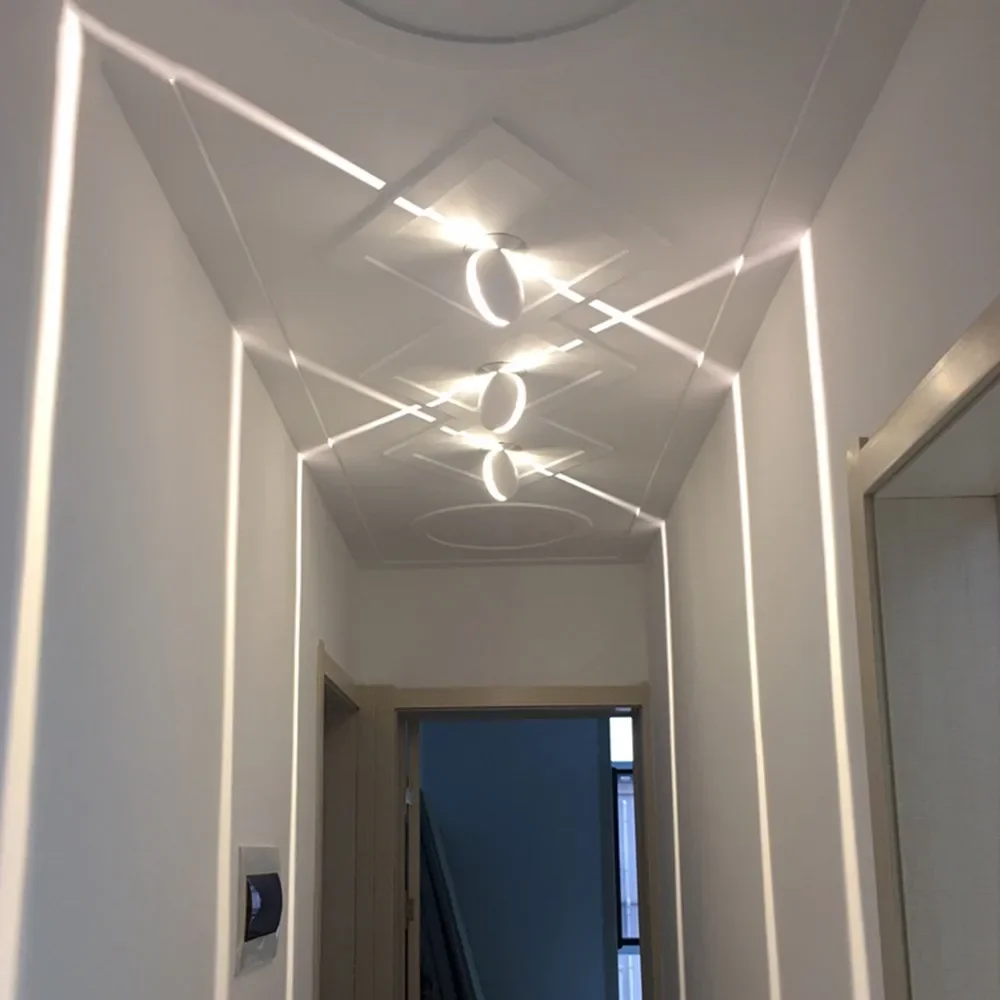 

RGB Surface Mounted Led Downlight Ceiling Lamp Led Wall Lamp IP65 Waterproof Sconce Corridor Window KTV Decorative Lighting