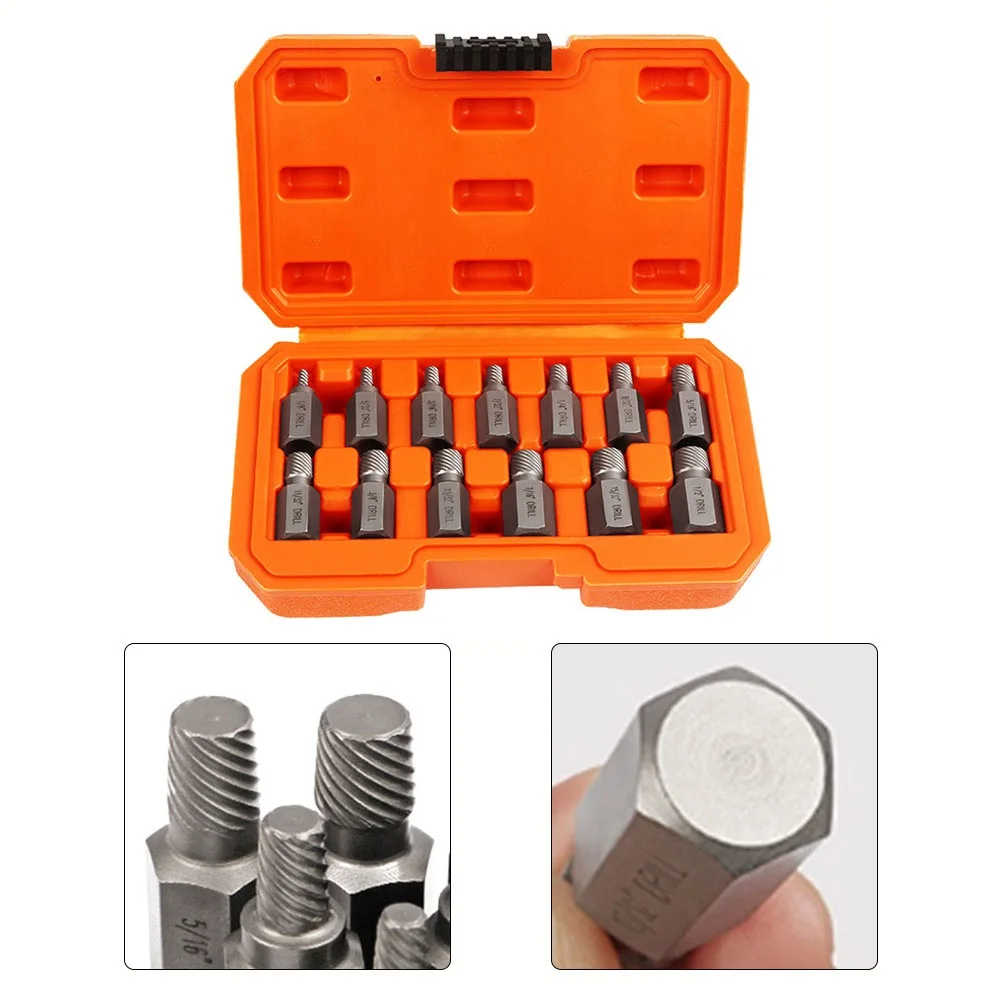 Hex Head Extractor Set  23pcs Screw Extractor For Sliding Teeth And Rusty Screw Removal  Excellent Performance