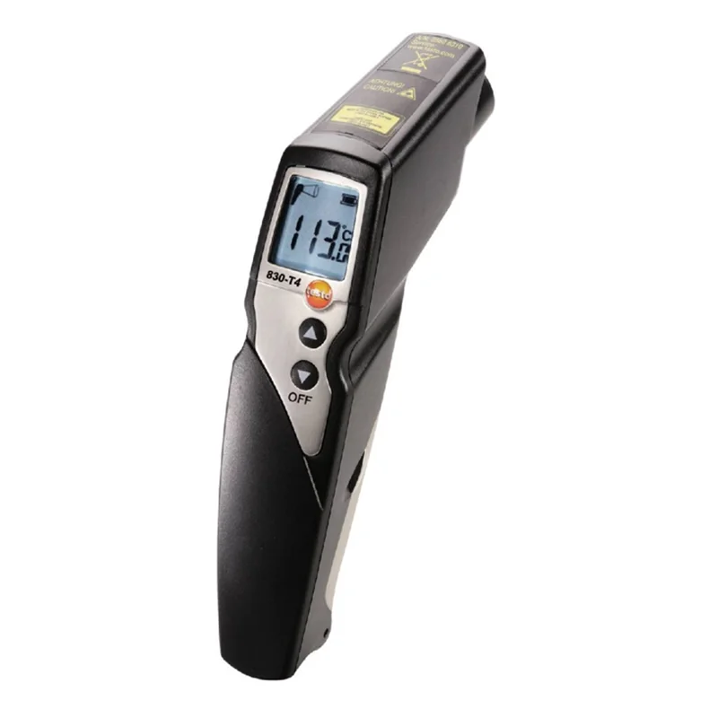 Termometro a Infrarossi Testo 830-T4 con Allarme e Laser a 2 Punti 0560 8314
