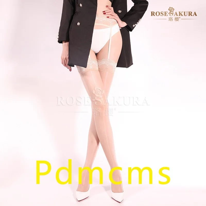 

2025 new 8498 aurora contrasting lace suspender integrated socks sexy stockings temptation stockings ultra-thin hollow