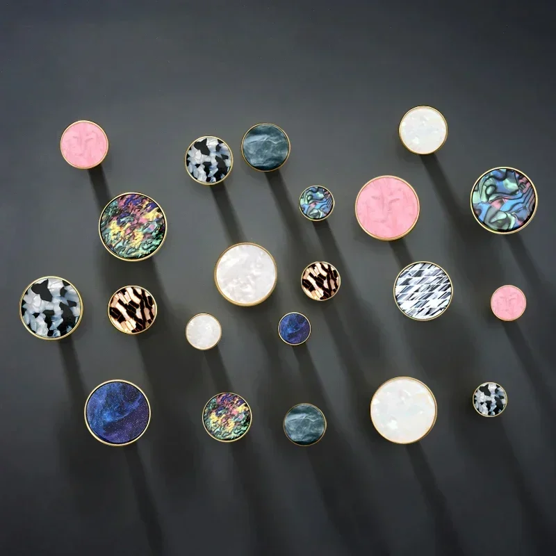 

BRASSLIFE Brass Hooks Shell Nordic Pastoral White Gold Bathroom Indoor Kitchen Hallway Wall Clothes Hooks Wall Hangings Row Hook