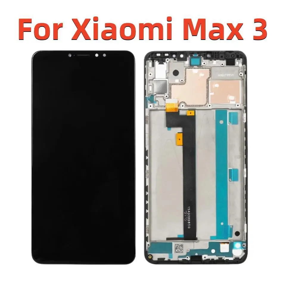 

Original Display For Xiaomi Max 3 LCD With Frame For Xiaomi Max3 Display Touch Screen Digitizer Glass Assembly Repair LCD