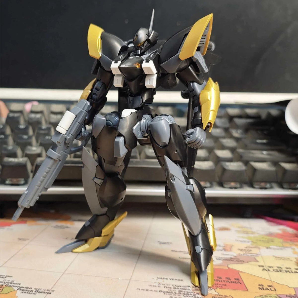

HIPLAY Sheik Mainland Ultra Action Trooper OCR-122 Yunque (Skylark) черно-золотой цвет, масштаб 1/144, наборы для сборки моделей мехов