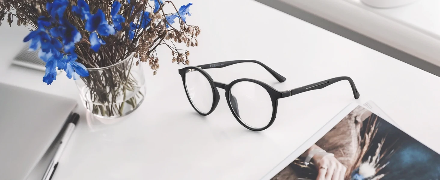 ZENOTTIC Mode Runde Anti Blau Licht Blockieren Lesebrille Männer Sport Leser Brillen Frauen Anti Glare Computer Brillen – Detail 8