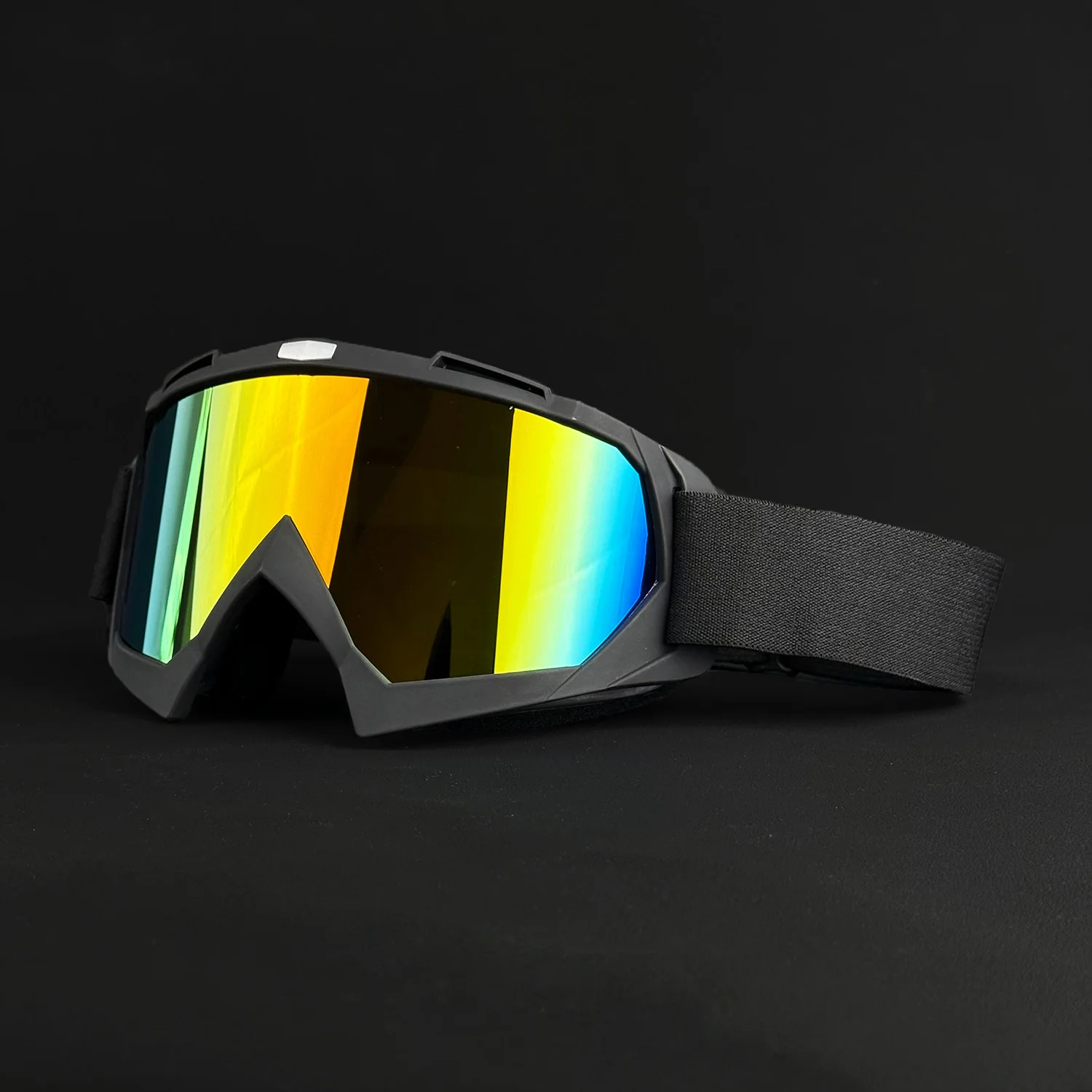 Motocross Goggles Windproof HD Lens Cycling Glasses Helmet Compatible Protective Eyewear for Men Women