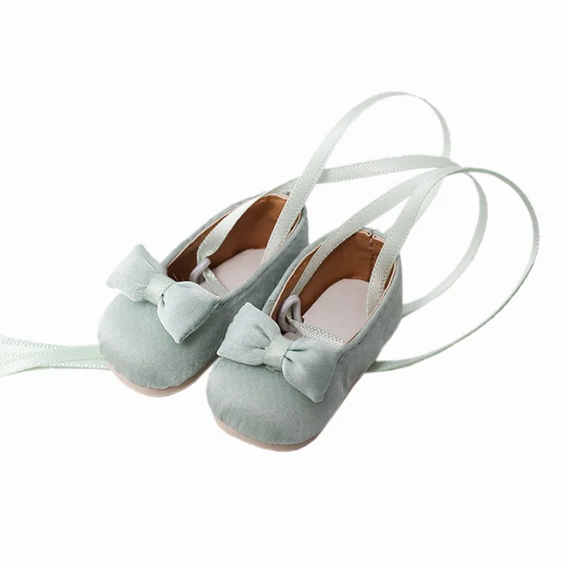 1/6 sapatos de boneca bjd feitos à mão 4.6cm * 2.1cm boneca princesa sapatos de balé sapatos de dança para dollfie sonho meados dk soom dod dollmore luts