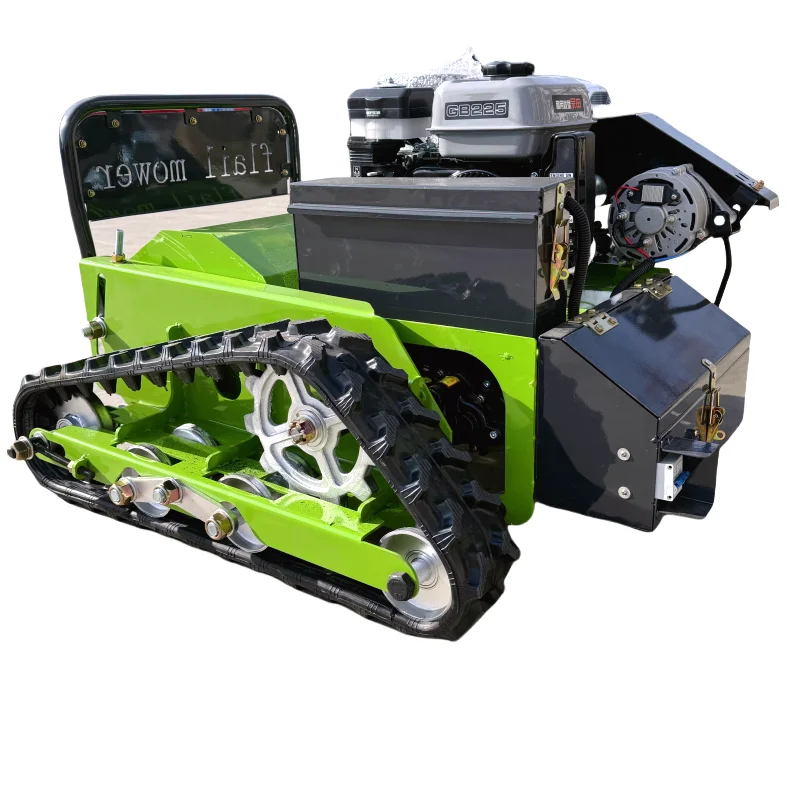 

Remote Control Lawn Mower Cutting Width 500mm 800mm, With Y-shaped Blade Lawn Mower Remote Control Track Lawn Mower
