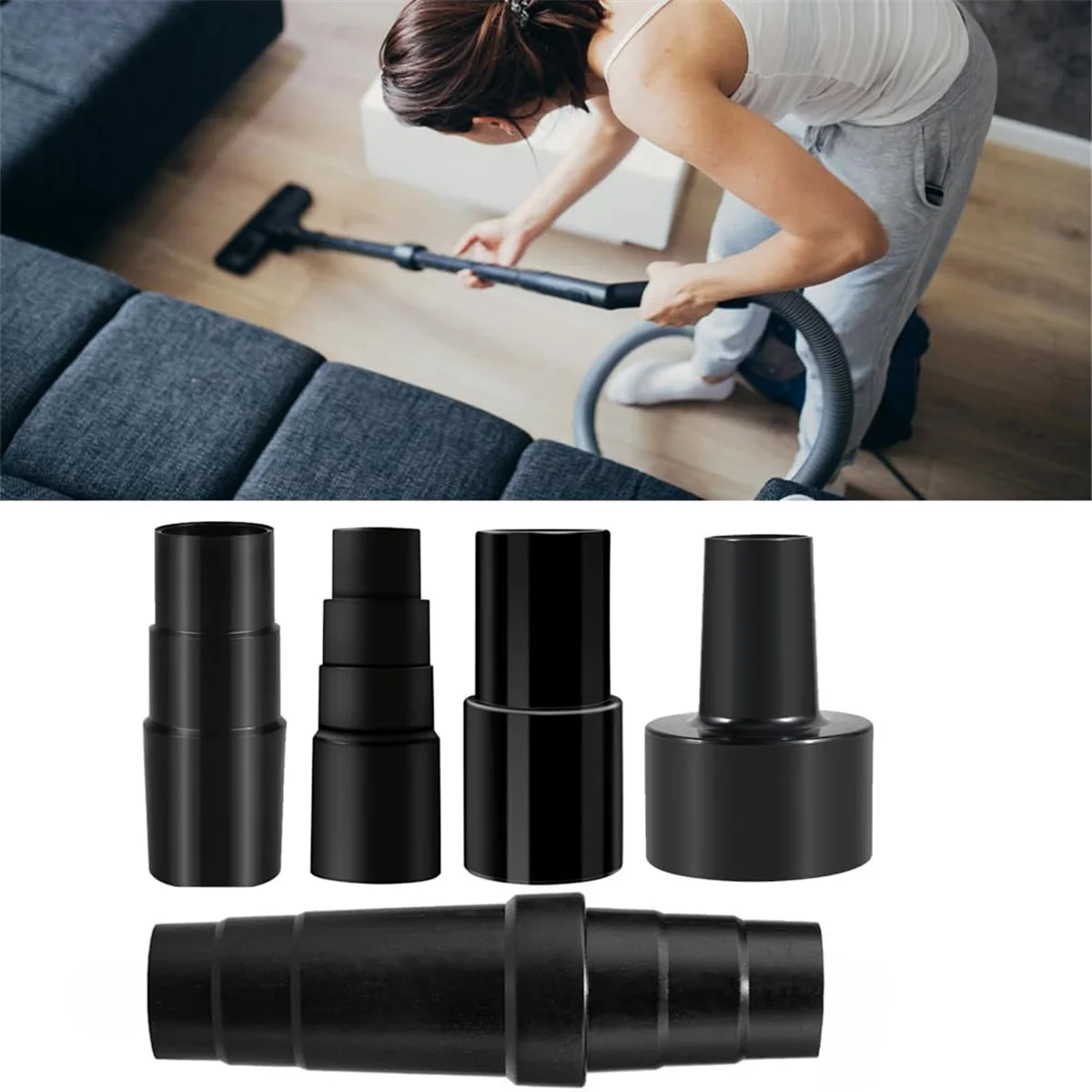 A74G-Schlauchadapter Universal – Staubsaugeradapter Gummi, Staubsaugeradapter – Schlauchreduzierer