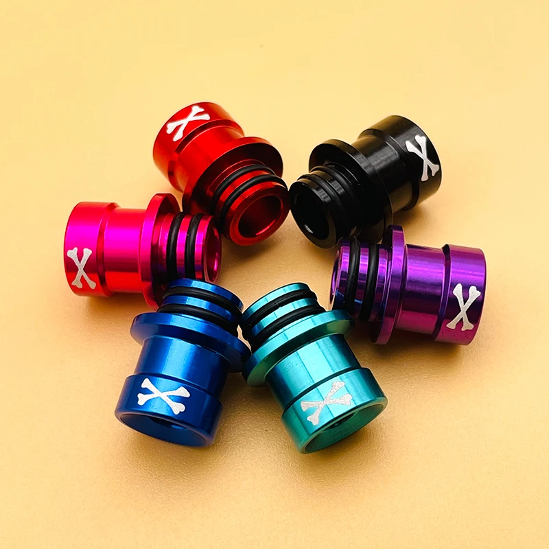 DSX กระบอกฉีดอลูมิเนียมปลายหยดสไตล์ V2กระดูก510สำหรับ dotaio box/ sxk BB กล่อง MOD RTA RDA อุปกรณ์เสริมสำหรับถังเวป