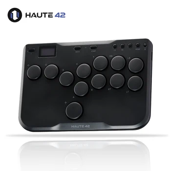 Haute42 Mini Stickless Controller Hitbox Leverless Arcade Controller For PC/PS4/PS5/Switch