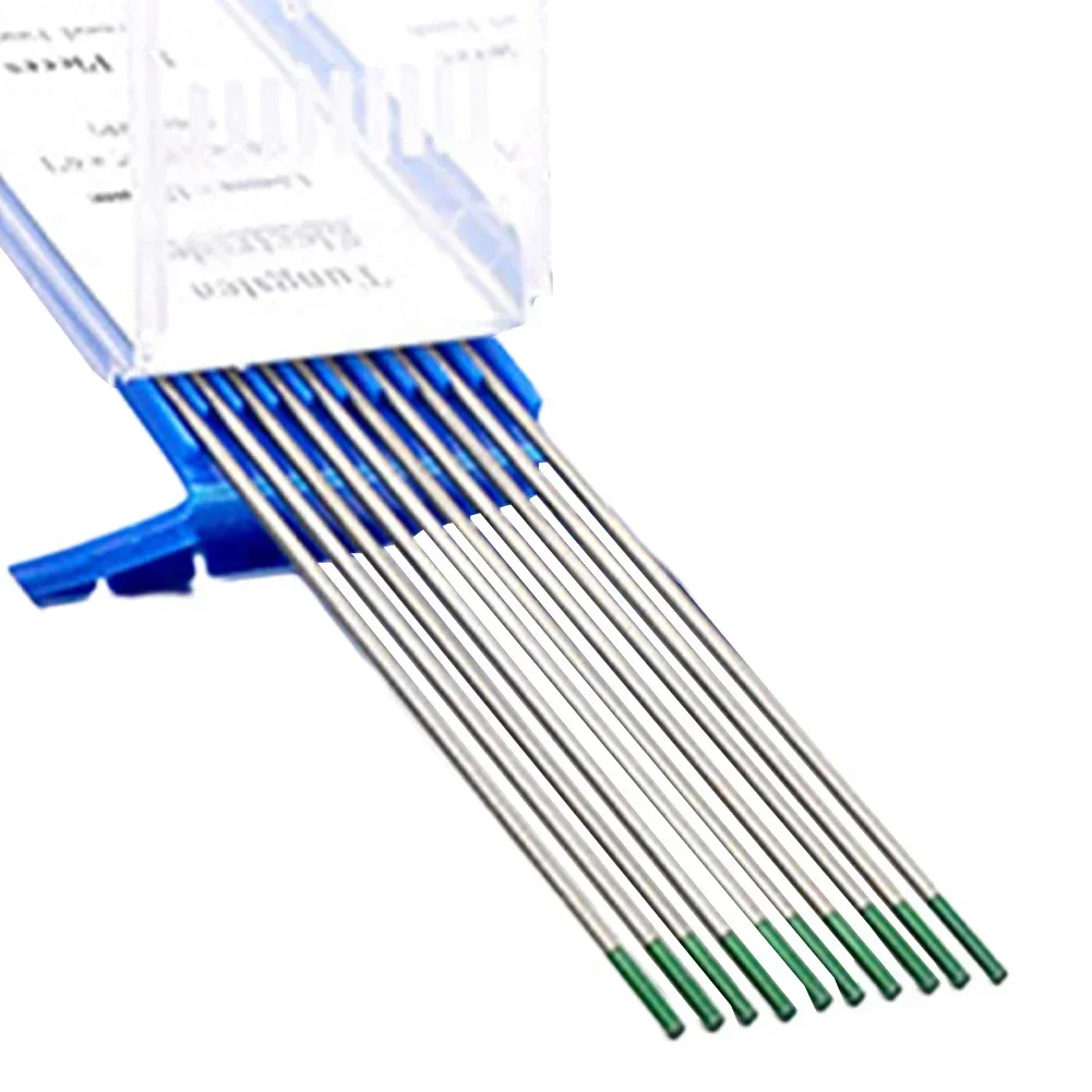 High Conductivity Tungsten Electrodes  10pcs Professional Welding Rod  150*13 2mm  Greater Electron Emission Quality