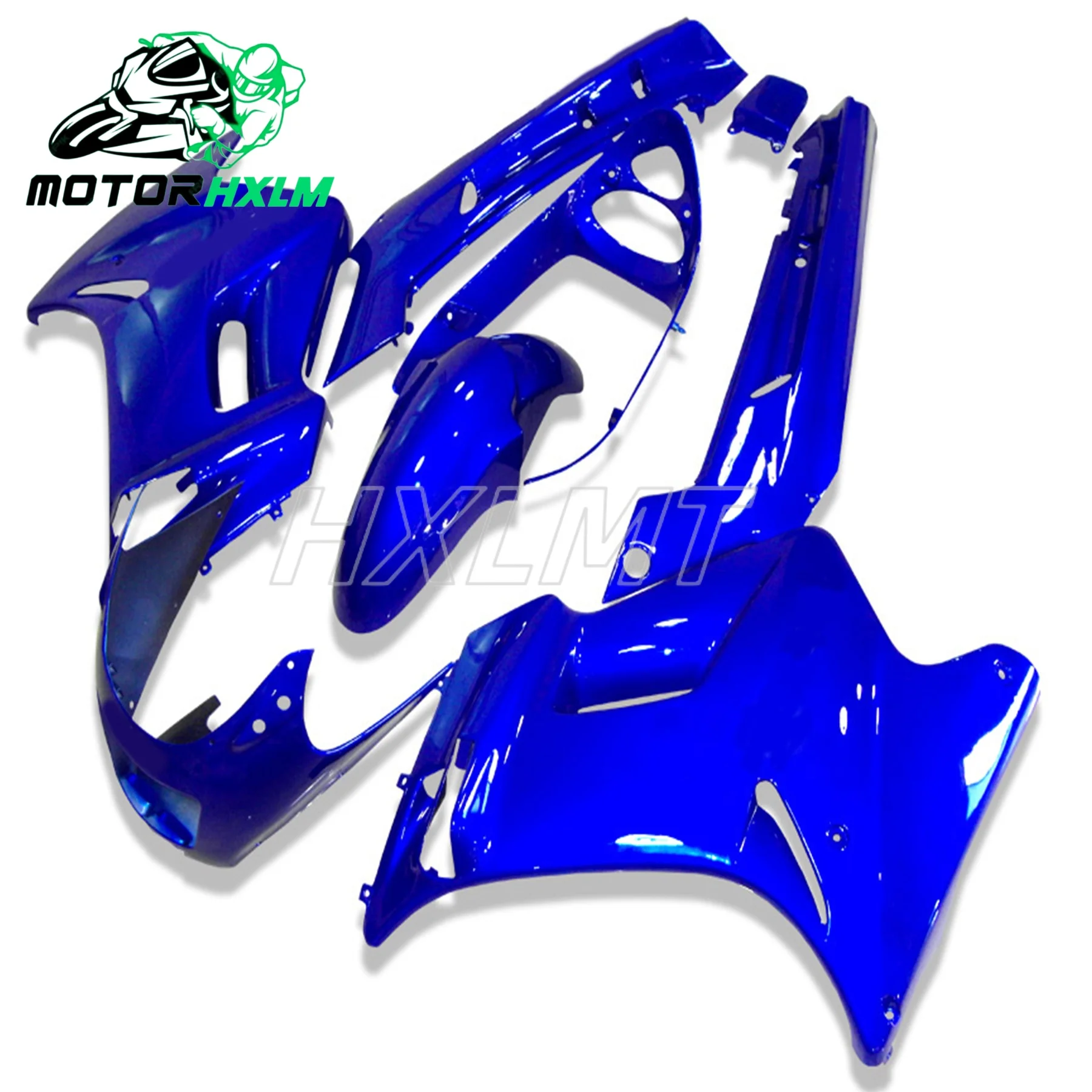 Hot Sale Injection Mold For  KAWASAKI ZZR250 1997 Fairings Popular White Black WEST Ninja ZZR-250 97 Fairing Kits