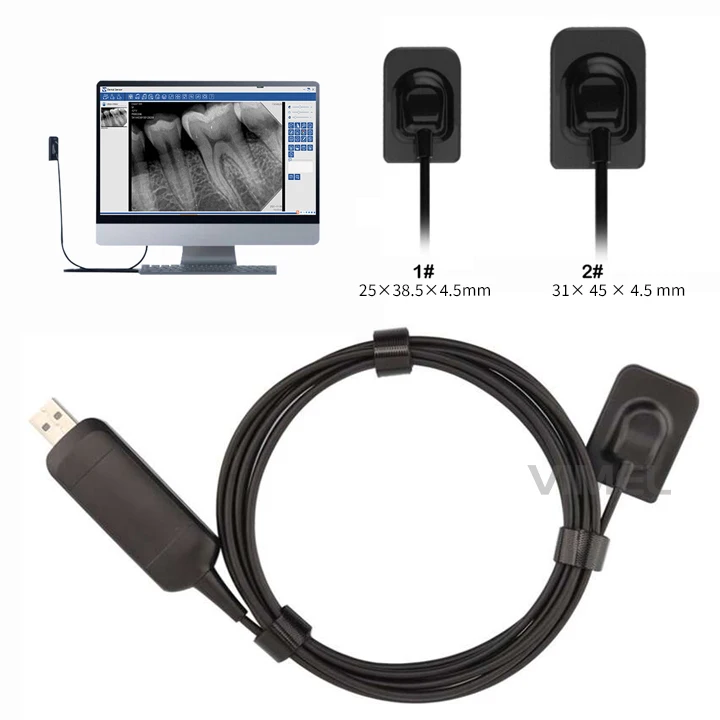 IRAY Pluto 0001X/ Pluto 0002X Dental RVG Sensor Digital Imaging System Digital Intra-oral Sensors CMOS