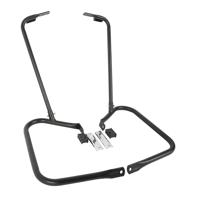 Saddlebag Saddle bag Guard Rail Fits For Touring Road King Electra Glide Ultra Classic 1997-2008 Road Glide 1998-2008 Str