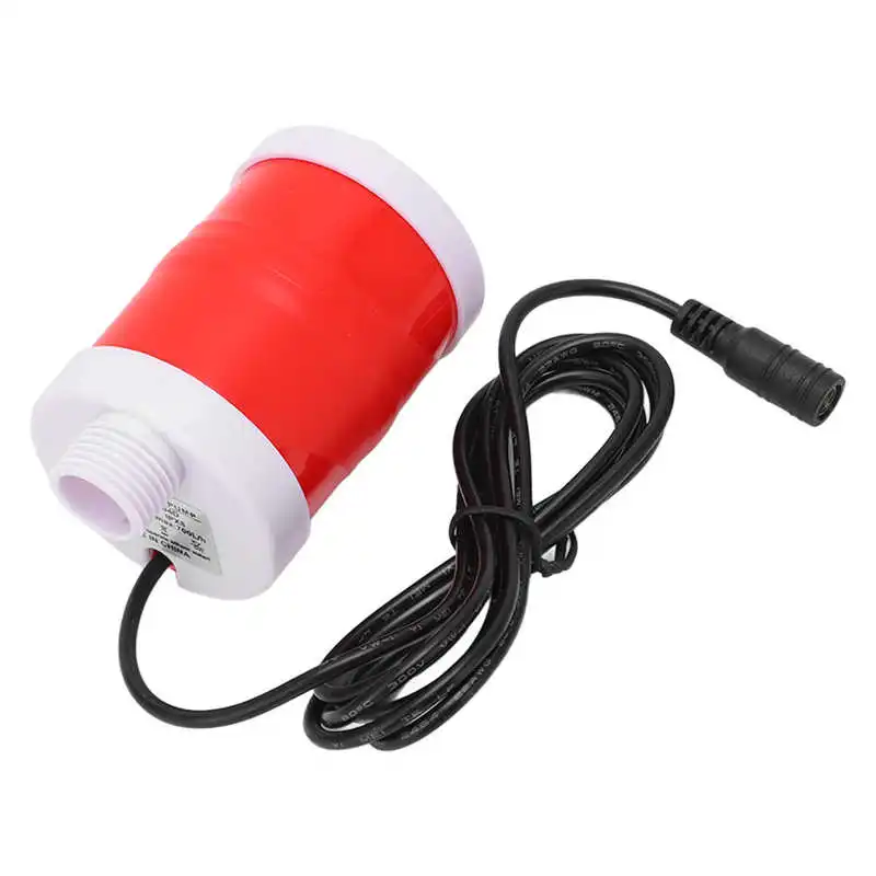 Ultra-Quiet DC Brushless Submersible Pump 12V 20W 700 L/h 6m Discharge Height for Aquarium, Pond & Water Feature Applications